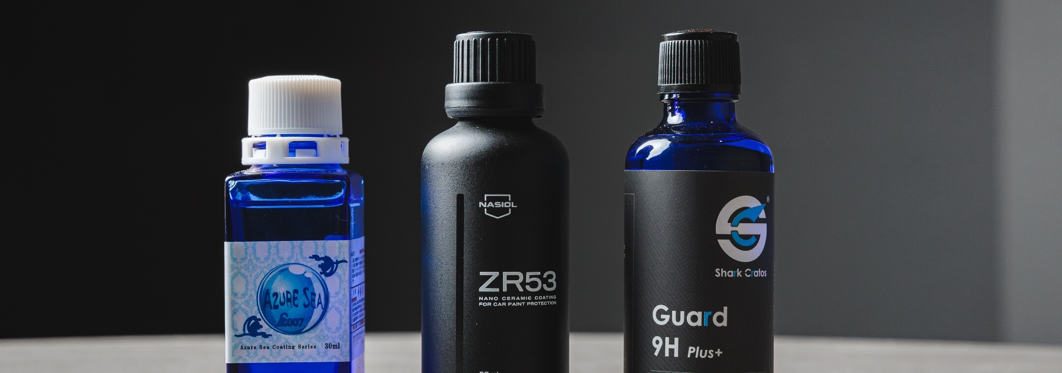 車へのダメージを抑える厳選したコーティング剤