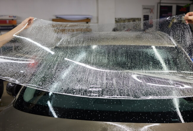 フロントガラス用プロテクションフィルム