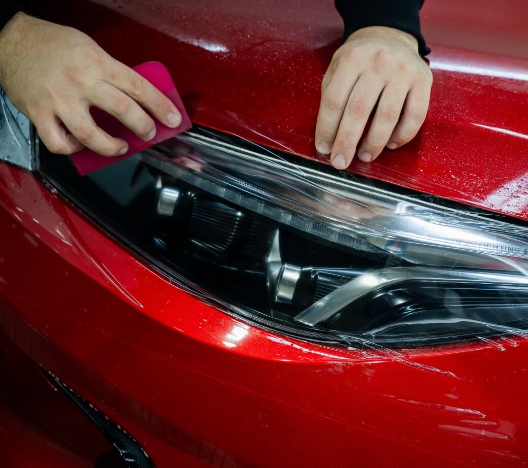 ヘッドライト・テールレンズ用プロテクションフィルム