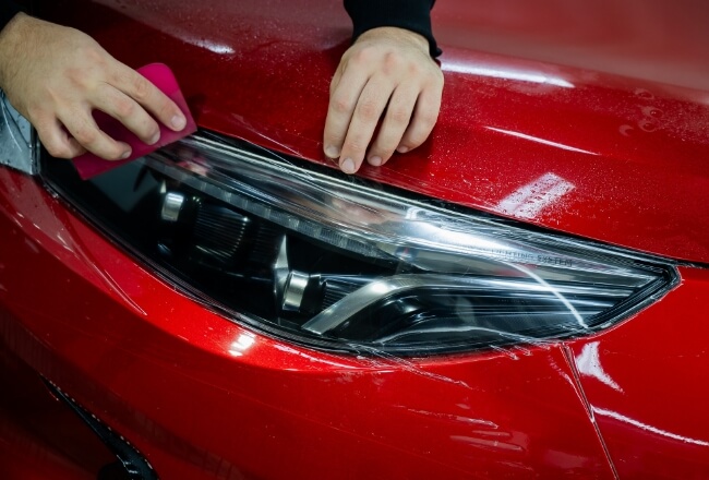 ヘッドライト・テールレンズ用プロテクションフィルム