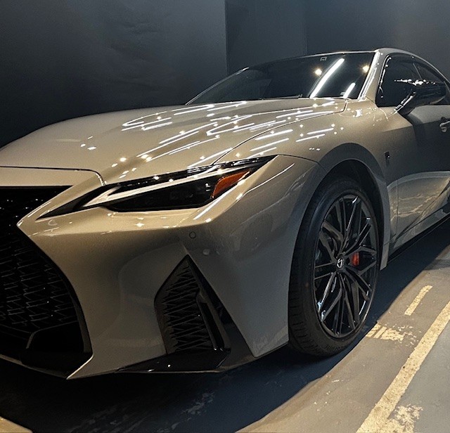 レクサス IS500 F SPORTにセラミックコーティングを施工しました