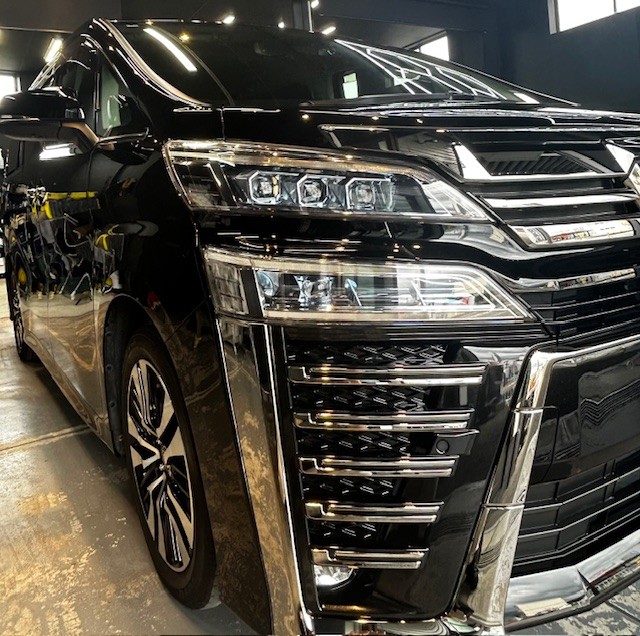 トヨタ　30ヴェルファイア後期にミスト除去＋VERTEXを施工しました