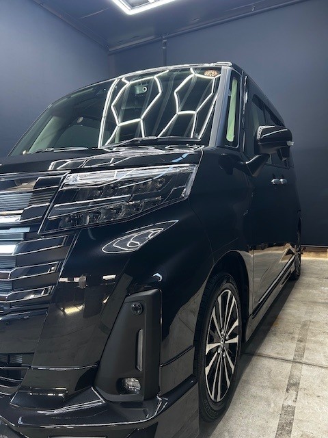 トヨタ ルーミー Ethereal ガラスコーティングを施工しました。裾野市 H様